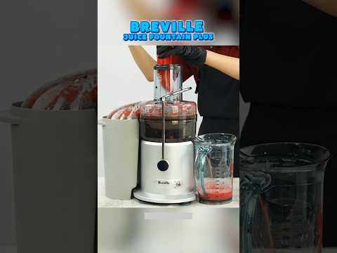 Fresh watermelon juice with Breville Juice Fountain Plus Juicer