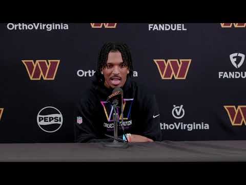 QB Jayden Daniels Speaks to the Media After Practice | Washington Commanders