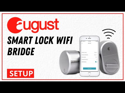 august smart lock wifi bridge setup