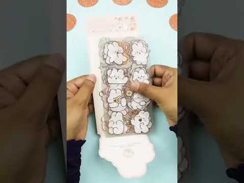 ASMR/Unboxing my new Kawaii stickers #shorts #unboxing #asmr #unicorn #craftastic #kawaiistickers