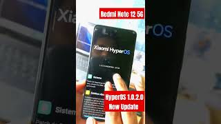 Redmi Note 12 5G Hyperos 1.0.2.0 New Update Released #redminote12 #hyperos #hyperosindia