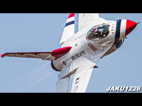 USAF Thunderbirds Full Demonstration - Columbus Airshow 2024