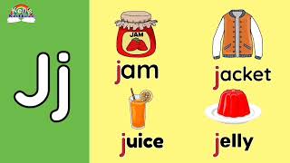 Letter Jj | Letter J Sound | Objects Beginning with Letter Jj | Learn to Write the Letter Jj