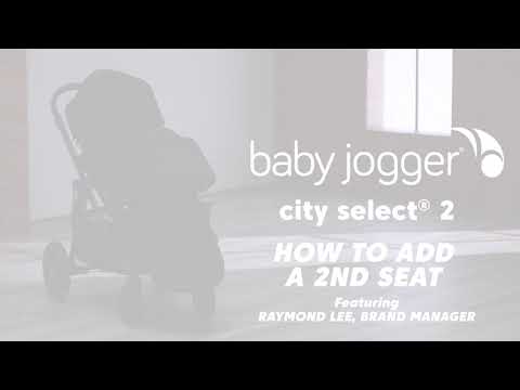 Baby Jogger City Select® 2 Double Stroller: How to Add a 2nd Seat