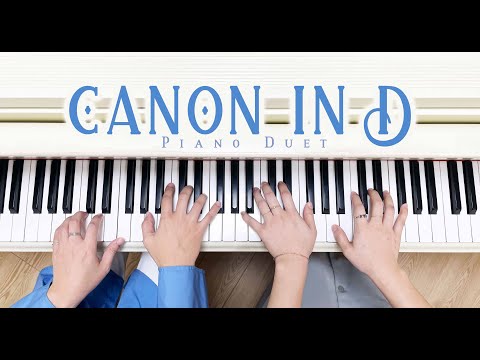 卡農 Canon in D  - Piano duet by JAZZINN & JO