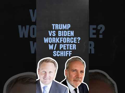 Peter Schiff responds to caller Worforce TRUMP VS BIDEN