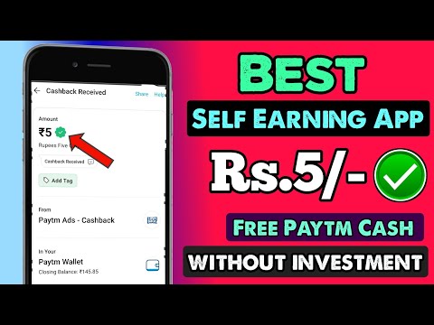 New Self Earning App | Free Paytm Cash Without Investment | New Earning App Today