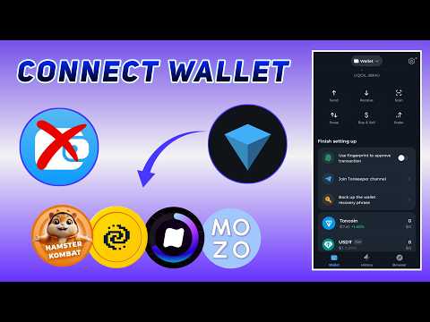 Why ton better than telegram wallet - Create tonkeper wallet - Connect tonkeper - Hassan Crypto