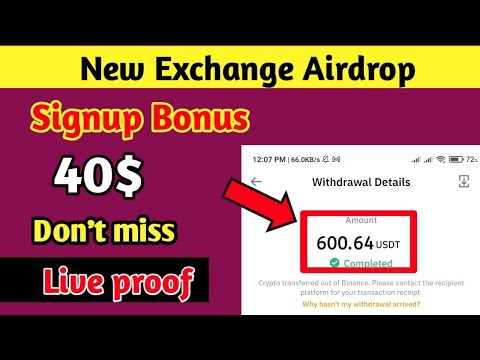 🔴 Live Withdraw proof 40$ Signup bonus | New exchange airdrop | bybit | New Free Crypto airdrop 2021