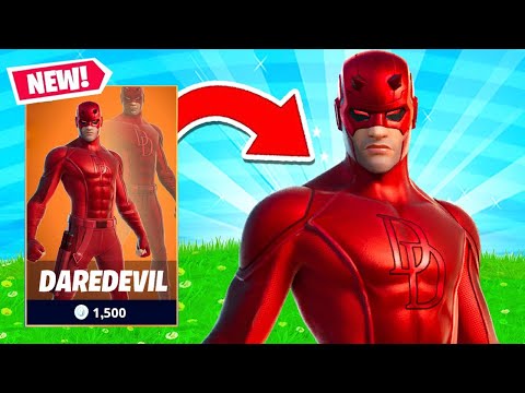 DAREDEVIL Skin OUT NOW! Fortnite Custom Games with Viewers!