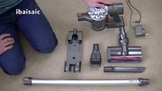 Dyson V6 Cordless Vacuum Cleaner Demonstration & Review