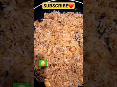 Egg FriedRice😋 #breakfast #shorts #ytshorts #trending #viral #subscribe #sowmikitchen123