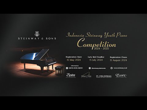 Indonesia Steinway Youth Piano Competition 2024-2025 Opening