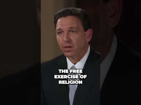 DeSantis "America is a Christian Nation"