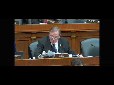 Congressman Dunn Questions TikTok CEO Shou Zi Chew