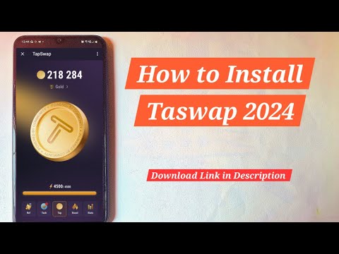 How to Download / Install Tapswap Application in Mobile #cryptocurrency (English Language)