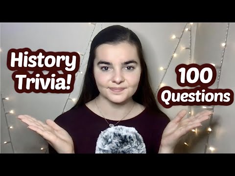 ASMR The Ultimate 20th Century History Quiz! | 100 Trivia Questions