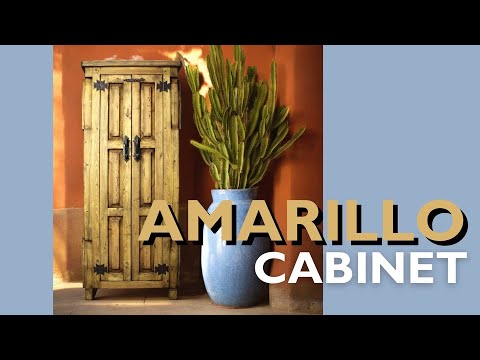 Amarillo Cabinet: Handmade Furniture Imported from Mexico at The Salvage Co.