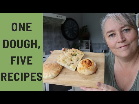 One Dough, Five Recipes | Pizza Dough | Budget Cooking