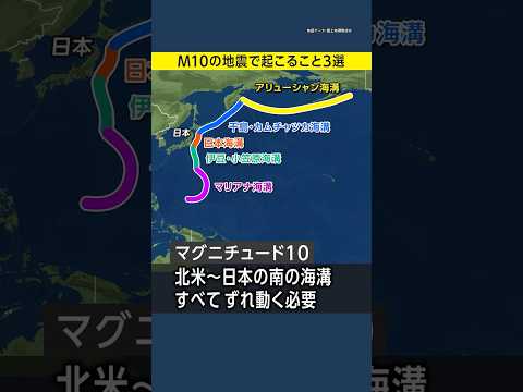 【超巨大地震】マグニチュード10の地震が発生したら起こること3選／#みん防