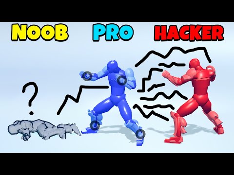 NOOB vs PRO vs HACKER - Draw Action