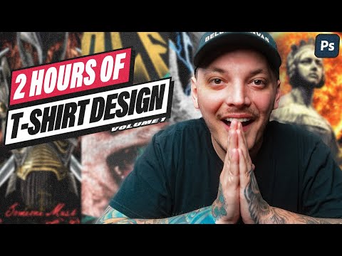 Enjoy 2 Hours of T-Shirt Design Tutorials