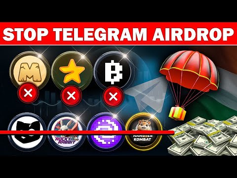 STOP TELEGRAM AIRDROPS 🛑 MAJOR MEMEFI BLUM XEMPIRE 🪂