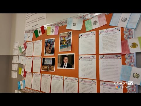 Spanish immersion students at Milton Elementary showcase Hispanic heritage with unique displays