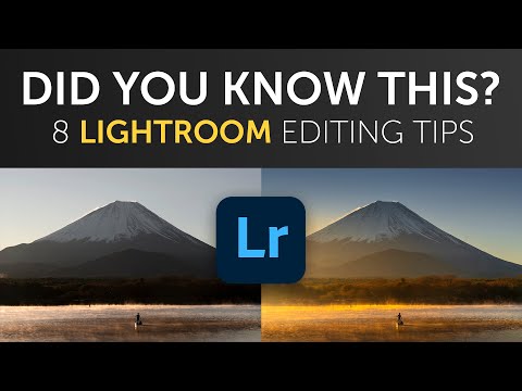 8 Lightroom Editing TIPS You Might NOT Know!