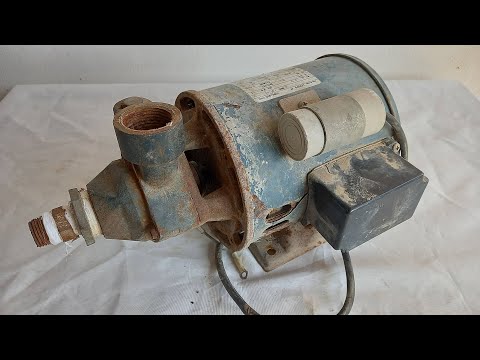 Rusted Old Motor Water Pumps 370w Made In italy || Rehabilitate Step by Step Restoration Videos