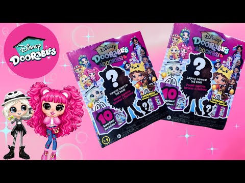 Skulls and Strawberries! | Disney Doorables Adoorbs - Round 3| Mystery Doll Toy Unboxing and Review!