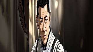 Jet Li Cel-Shaded Cartoon A.I. Video #jetli #actor #actionstar #martialarts  #animated#cartoon