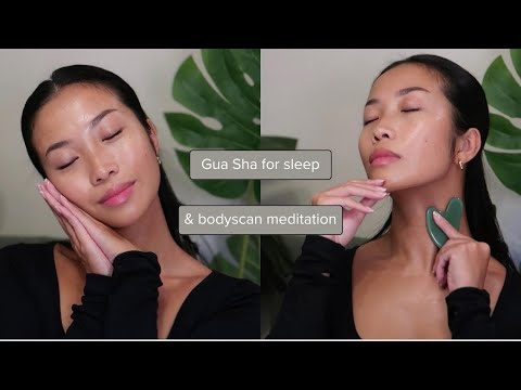 Nighttime Gua Sha for Sleep - follow along tutorial