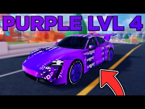 Getting a LEVEL 4 PURPLE Hyperchrome in Roblox Jailbreak