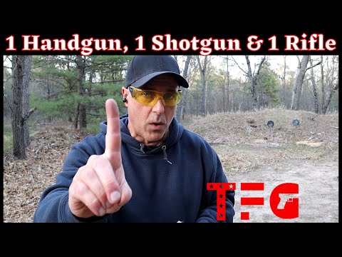 1 Handgun, 1 Shotgun & 1 Rifle (Episode 25) - TheFirearmGuy