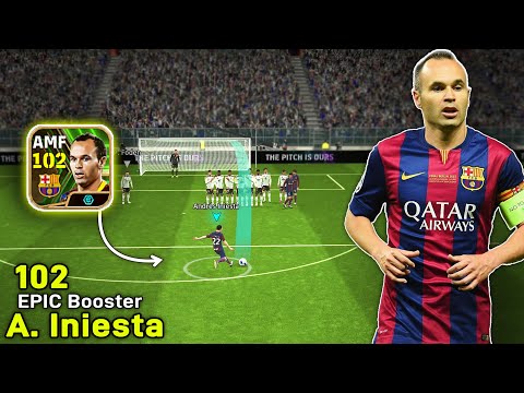 Review 102 New Epic Booster A. INIESTA - Worth 6,000 coins