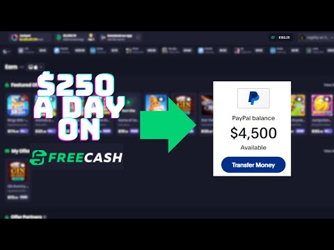 How to Earn $250 a Day Using FreeCash!