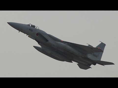 芦屋基地航空祭2015 F-15J 築城天狗 ラスト九州見納め機動飛行