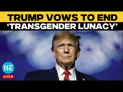 Donald Trumps Speech LIVE: Donald Trump Vows To Stop ‘Transgender Lunacy’ | LGBTQ+ Community