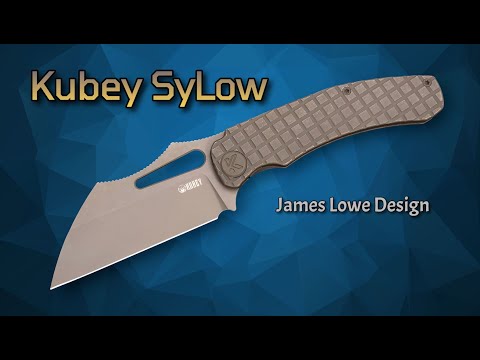 Kubey Sylow: Wicked Good Cleaver/Sheepsfoot Folder by James Lowe!