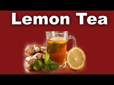 Lemon tea preparation - లెమన్ టీ తయారీ