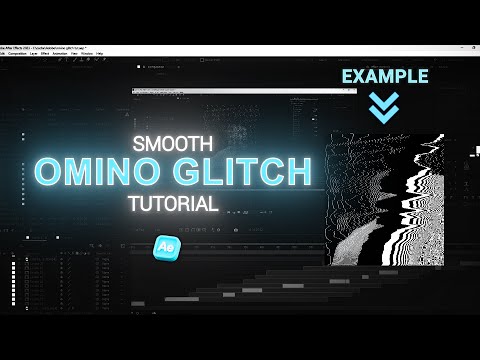 Smooth Omino Diffusion Glitch - After Effects Tutorial