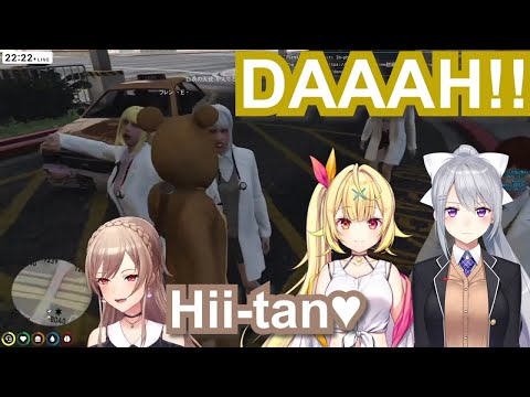 Furen E Lustario messing with Nijilivers in NijiGTA pack【Eng Sub / Yuri / Wholesome / Nijisanji】