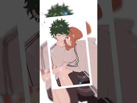 Boku no hero academia (Izuku y Uraraka)(💙)(#evolution #voltryek )(Una linda pareja)