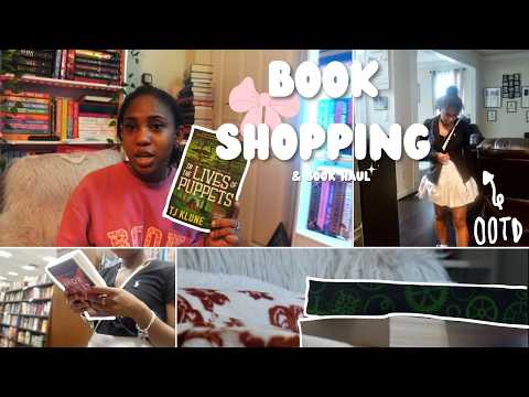 come book shopping with me + book haul