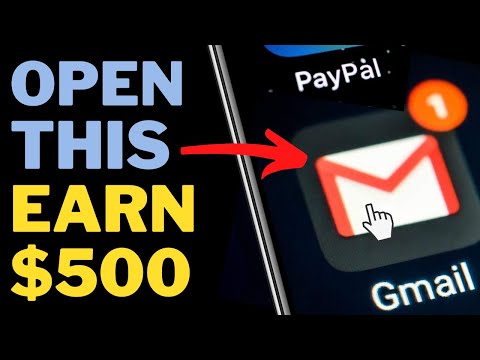 Get Paid $500 PayPal Money Opening Emails Instantly for FREE! (Make Money Online Fast Free and Easy)