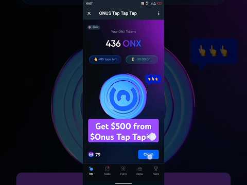 Onus Tap Airdrop - Make Free $500 from Onus Tap Airdrop on telegram