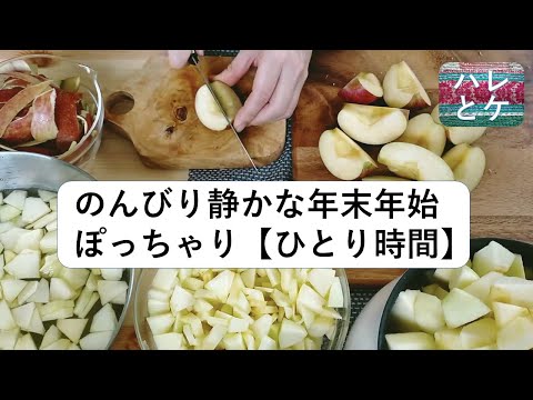 How to spend the year-end and New Year holidays alone/Cleaning the house/New Year dish/Plum/japan