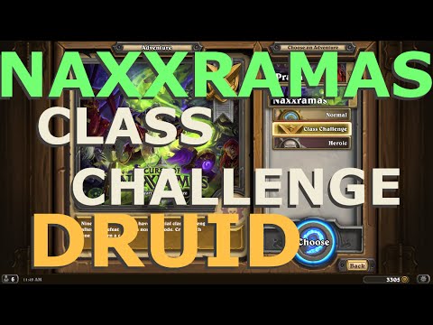 HS: Druid Class Challenge (Unlock Poison Seeds!)