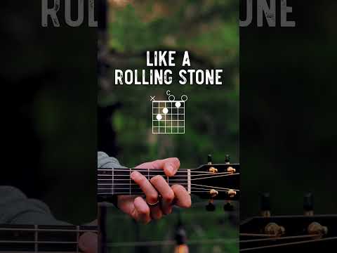 Like A Rolling Stone Bob Dylan Guitar Tutorial (Chorus) // Like A Rolling Stone Guitar Lesson